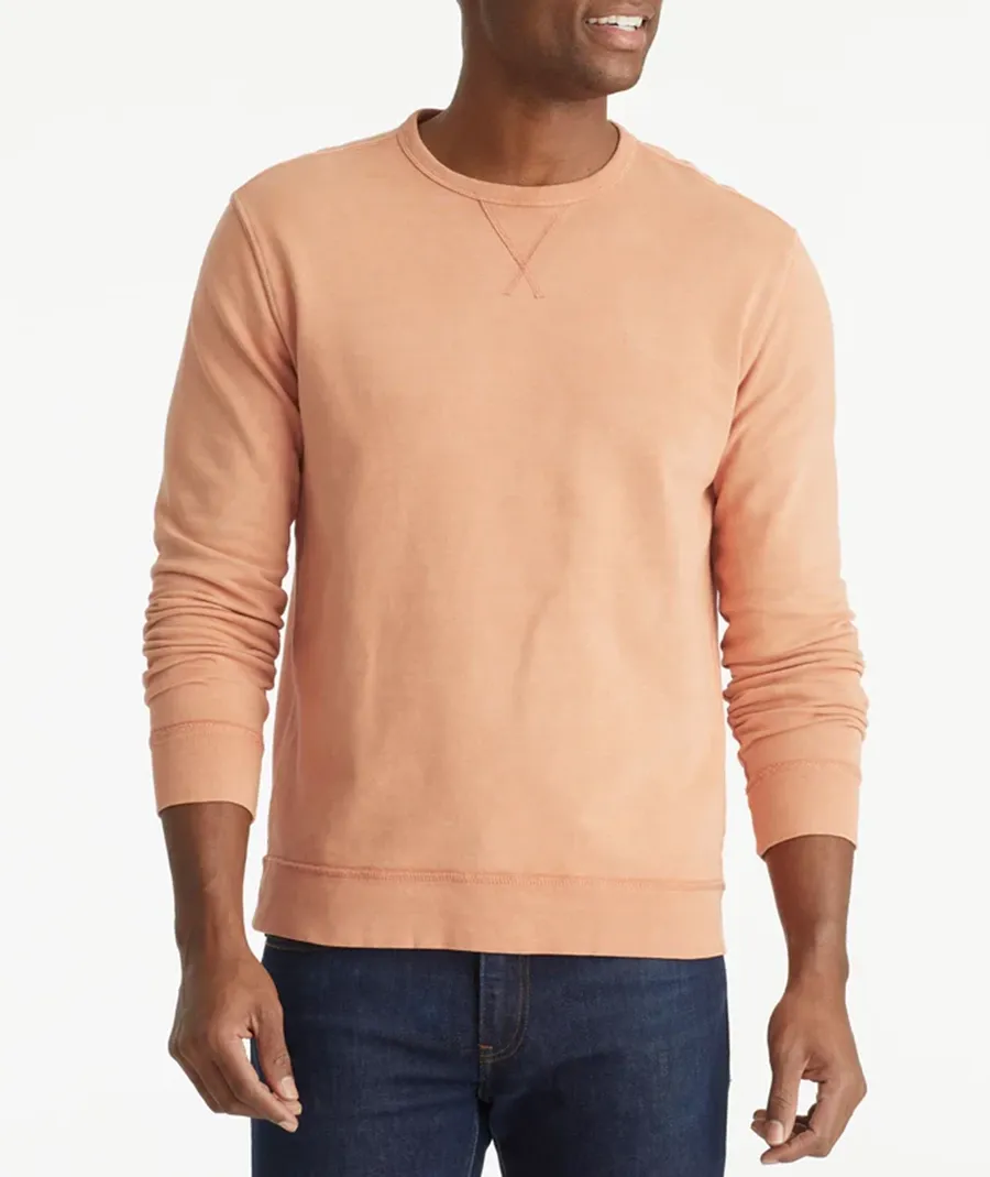 Orange Men Sweatshirts