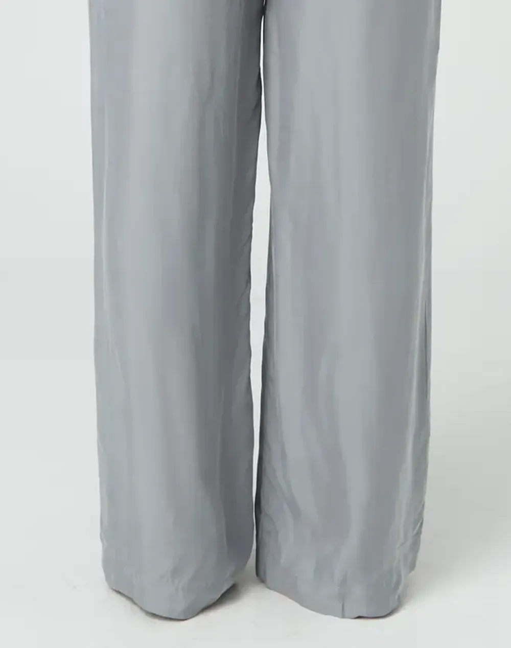 Cupro Tie Up Loose Leg Pant