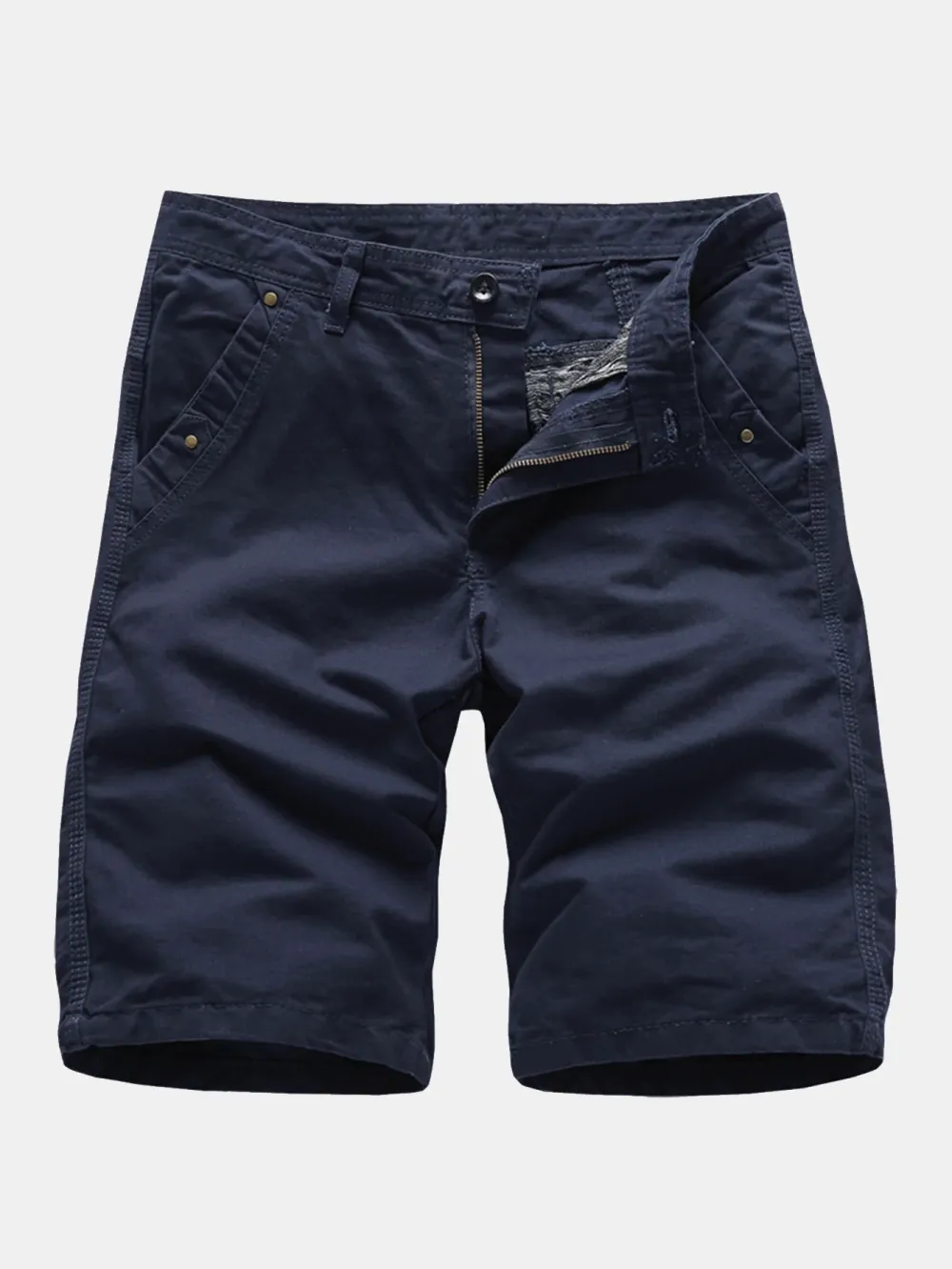 Man Stud Pocket Chino Shorts