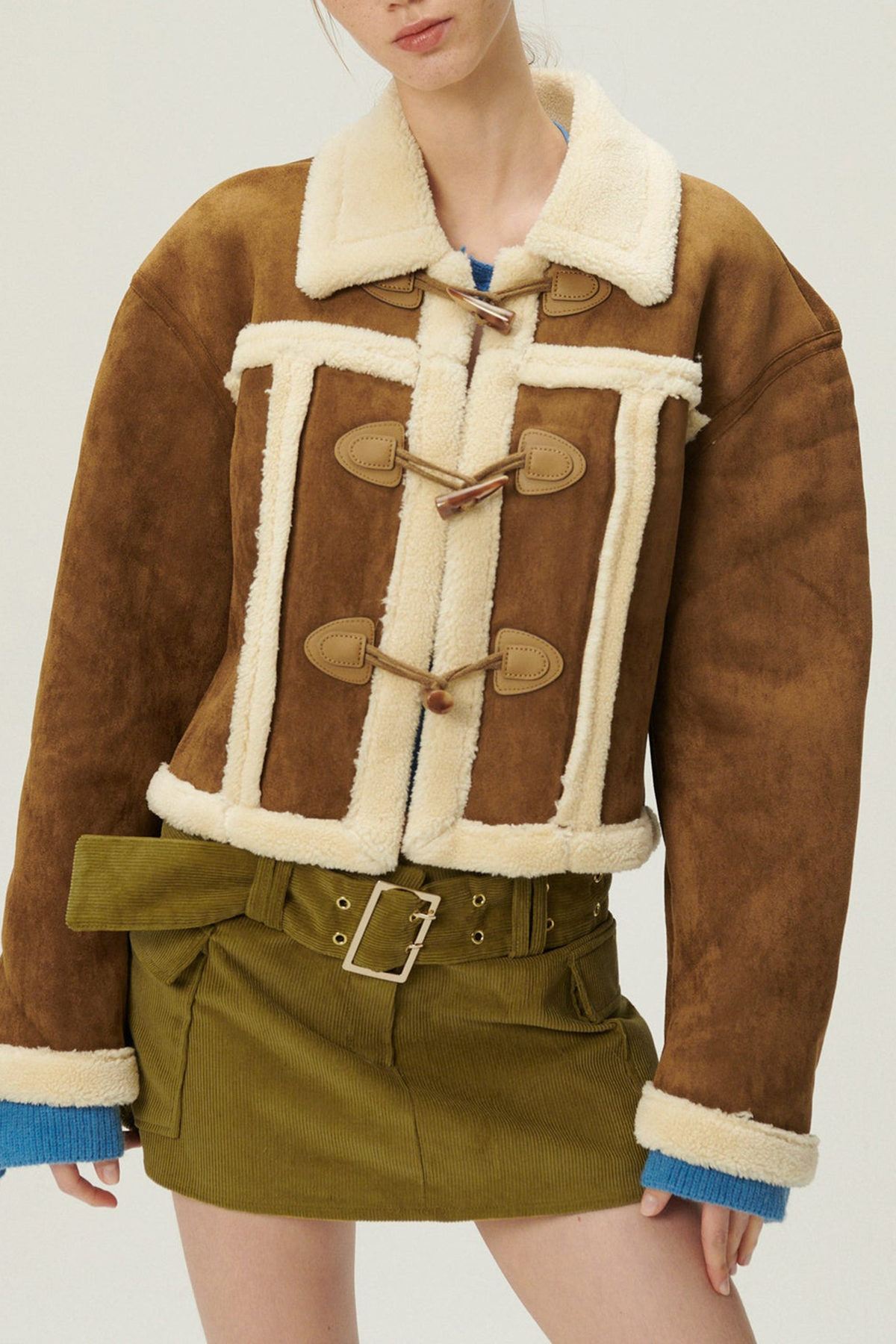 Helen Duffle Shearling Jacket