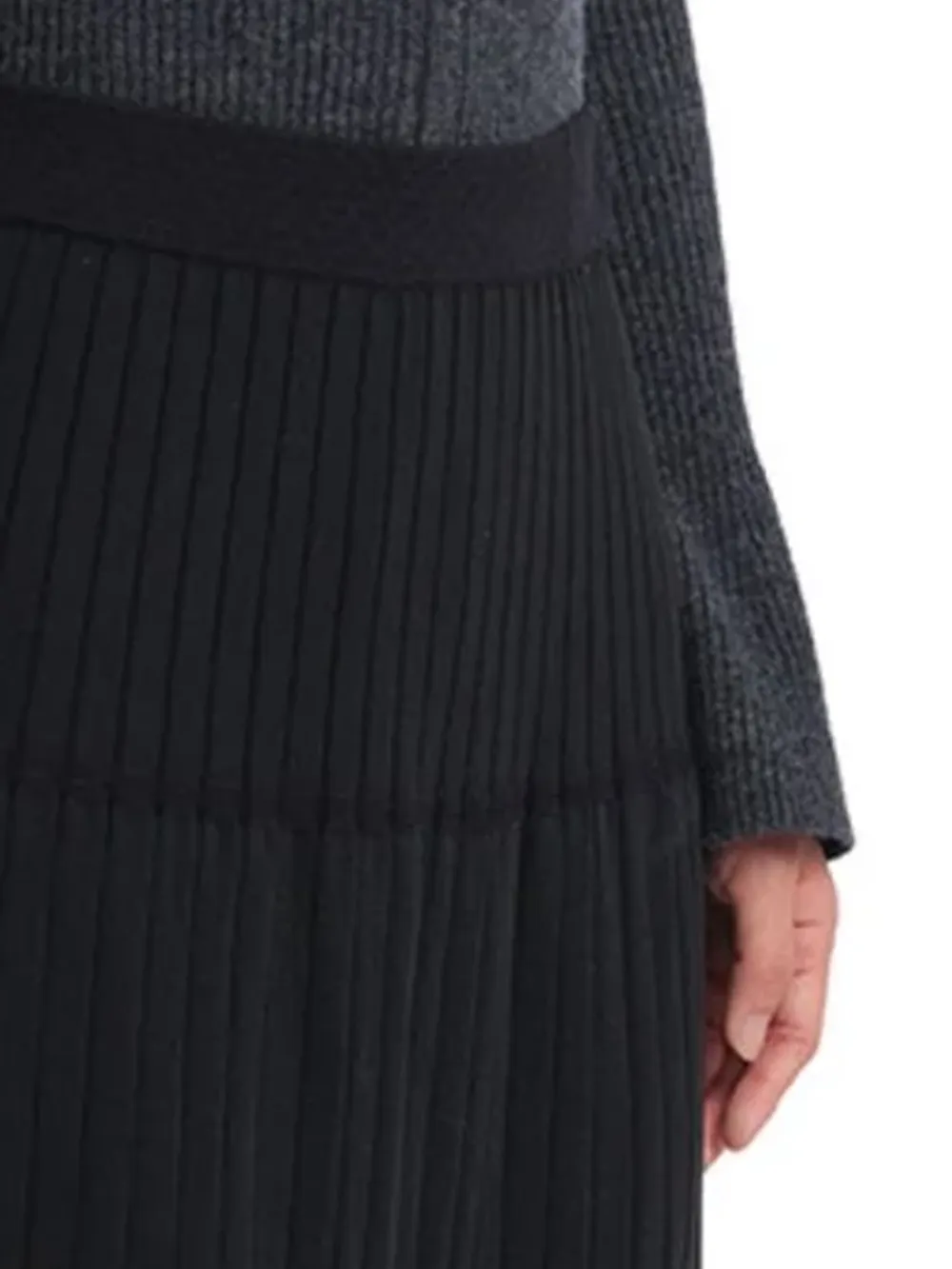 Knitted Flare Skirt