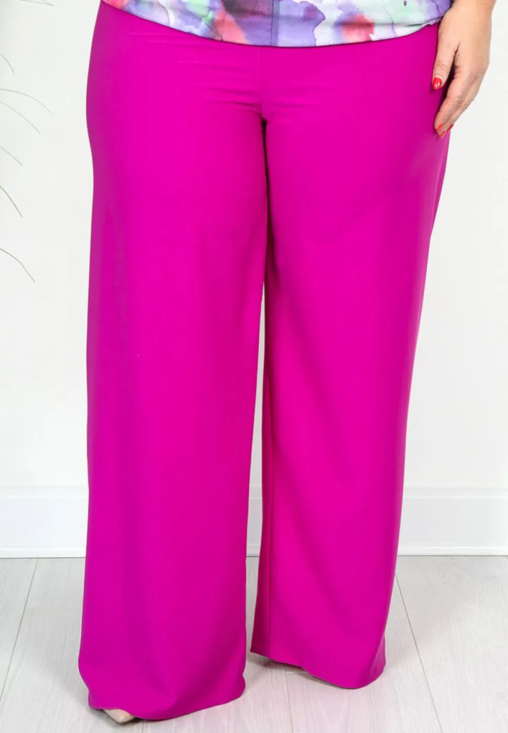 Pink Tailored Trousers