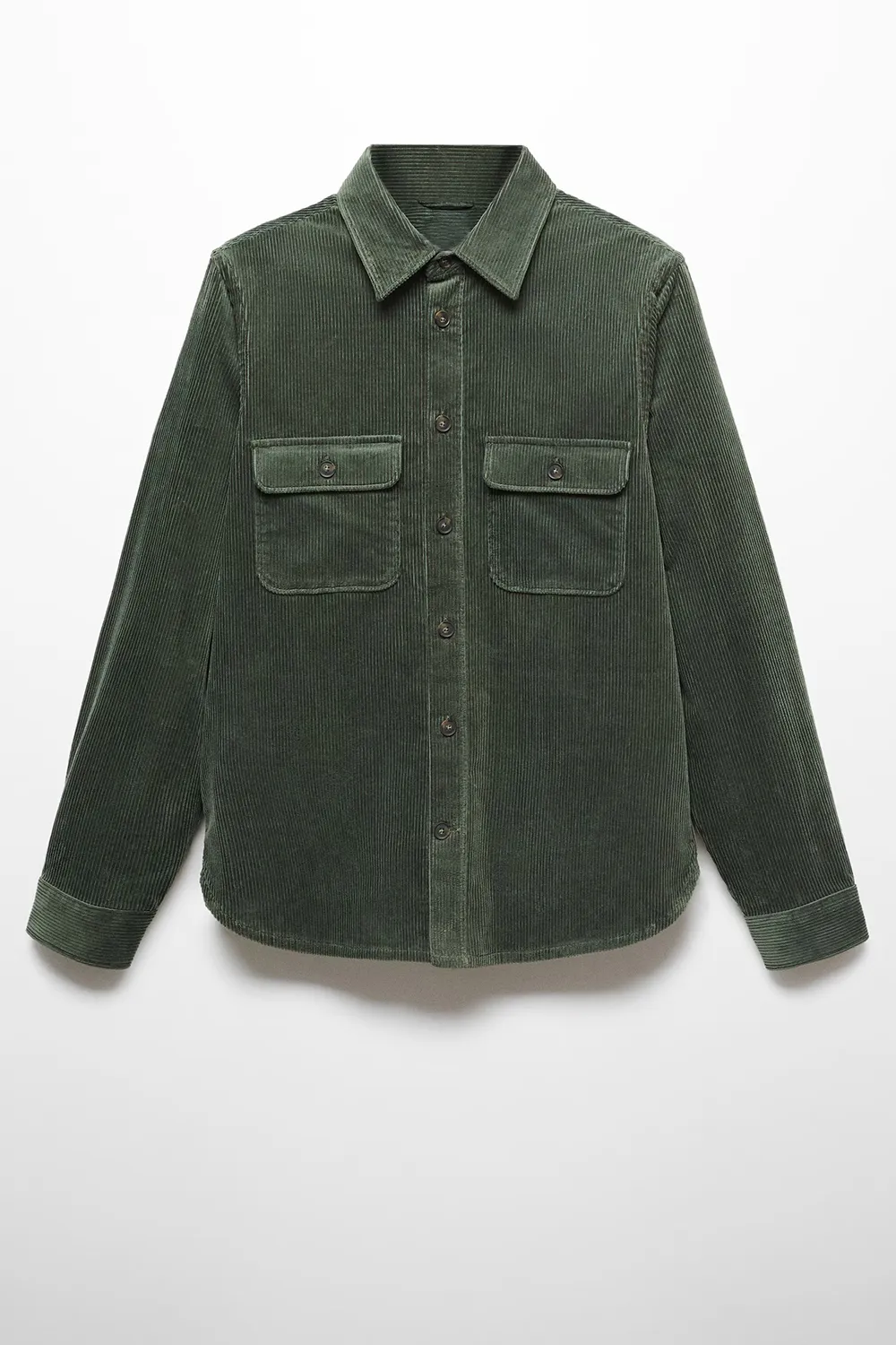 Corduroy pockets overshirt