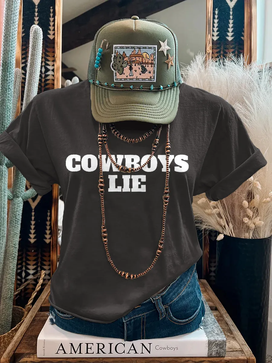 Cowboy Lie Premium T-Shirt