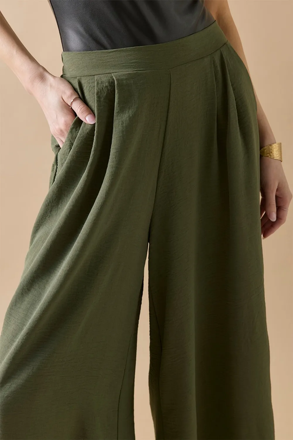 Angie Flowy Wide Leg Pants