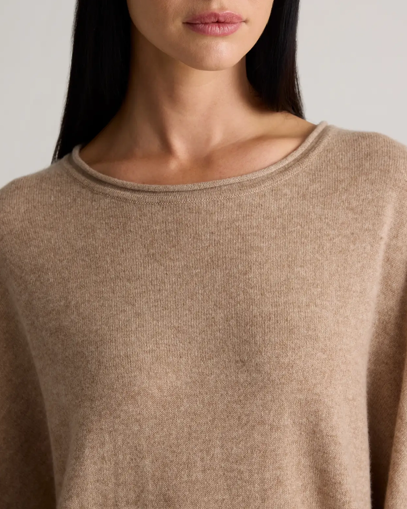 Batwing Mongolian Cashmere Sweater