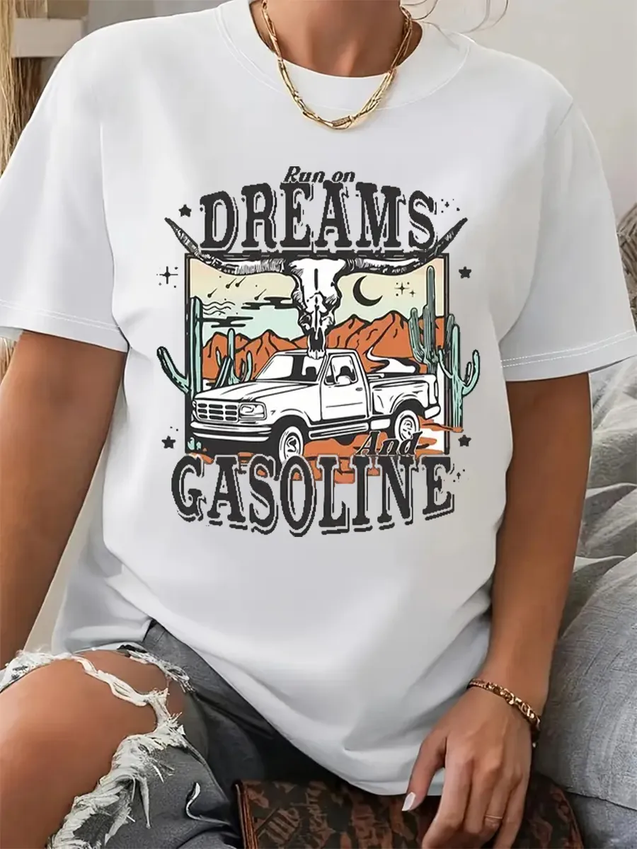 Running on Dreams & Gasoline T-shirt