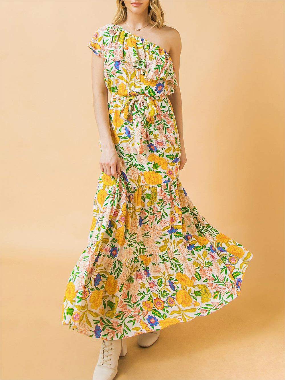 Lotus Dream Maxi Dress