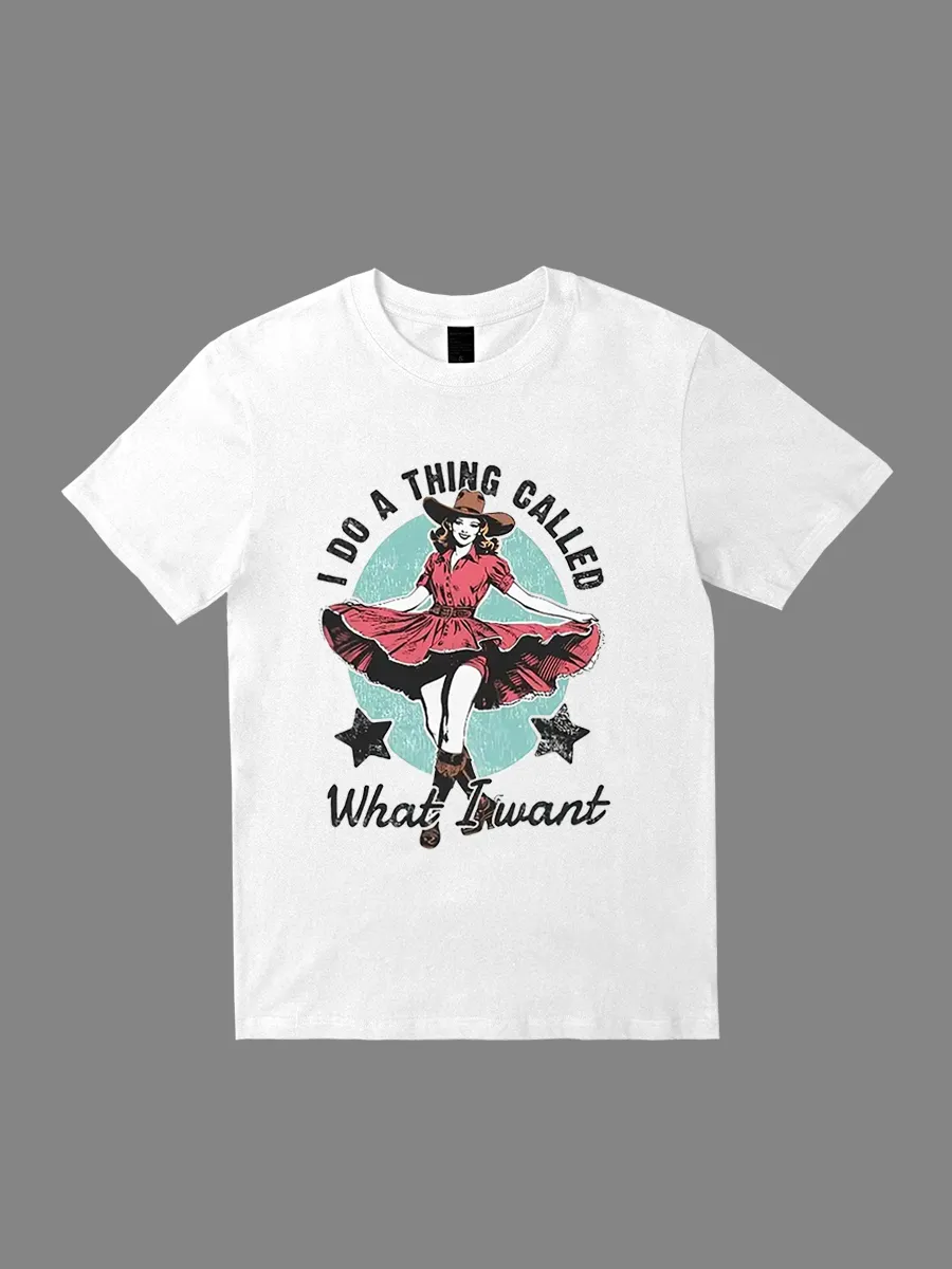 Wild West Cowboy Girl T-Shirt