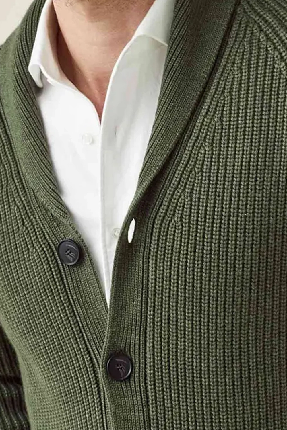 Comfortable Relaxed Fit Shawl Cardigan