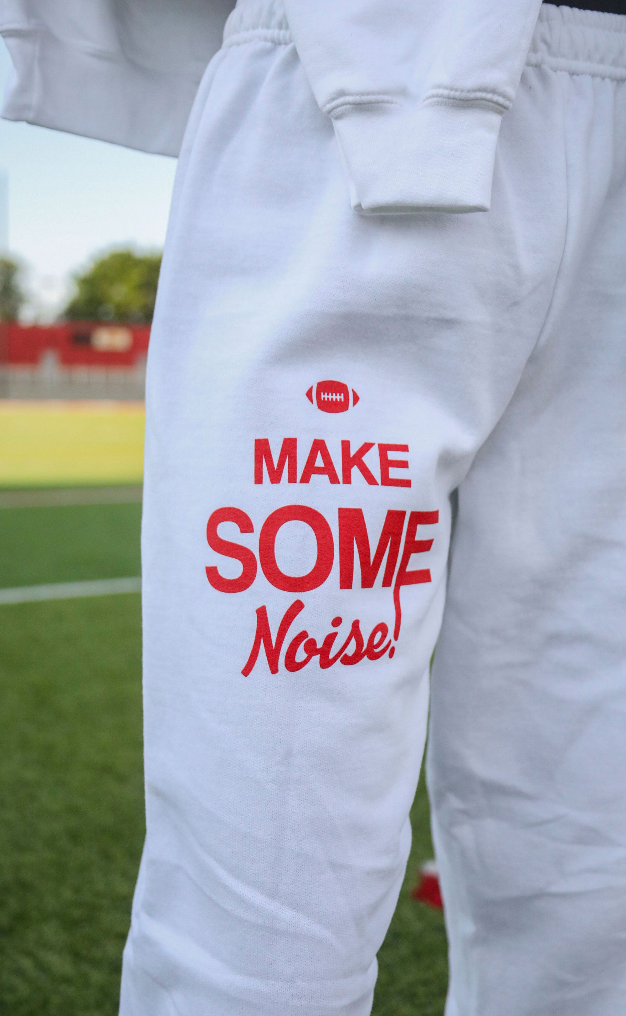 Charlie Southern: Make Some Noise Sweatpants - Red