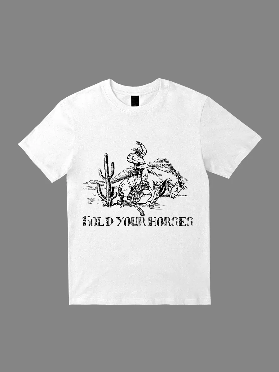 Hold Your Horses Comfort Color T-shirt