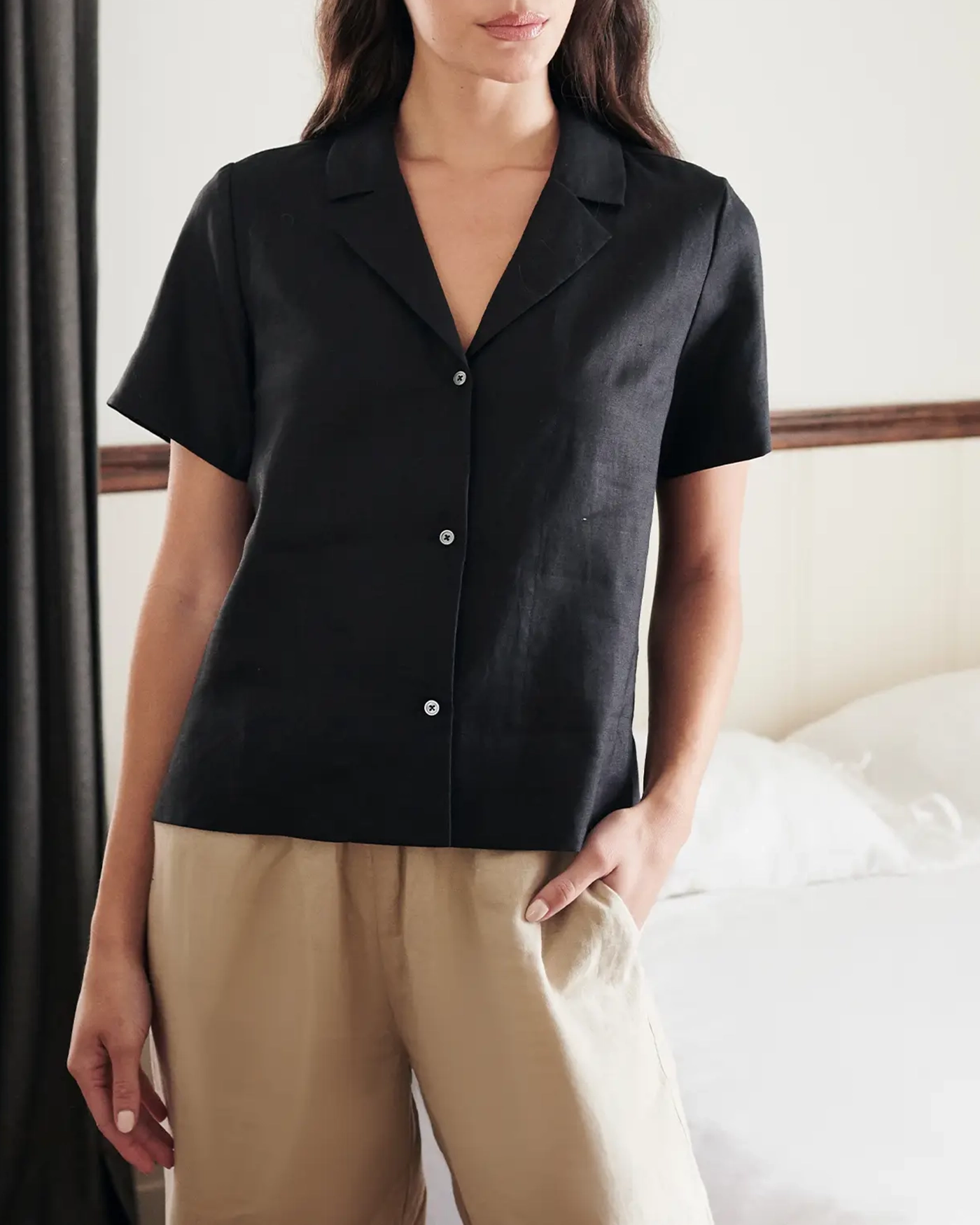 Daily Linen Short Sleeve Shirt