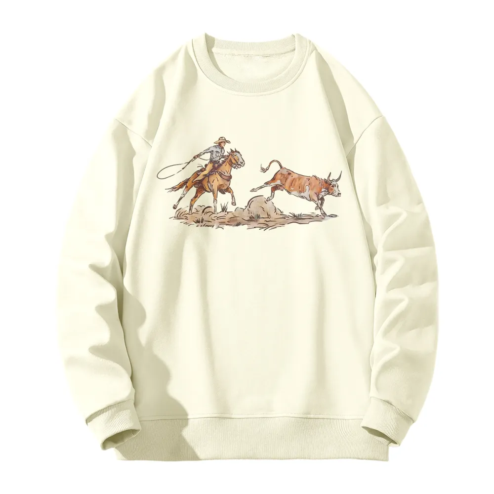 Western Cowboy Sweatshirt