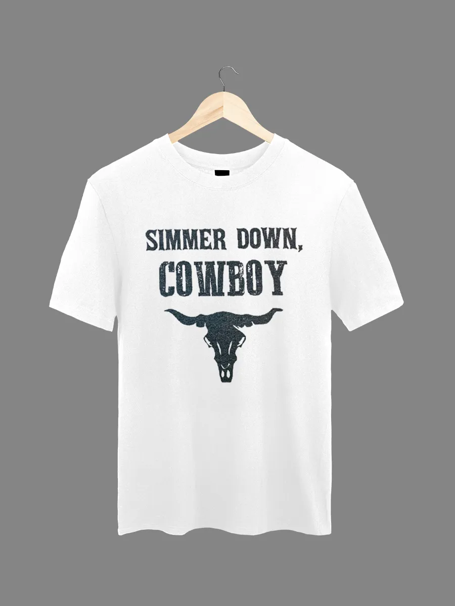 Simmer Down Cowboy T-shirt