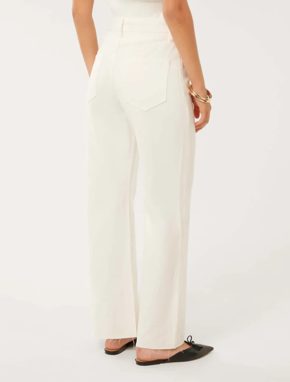 Celia Cropped Wide-Leg Jeans