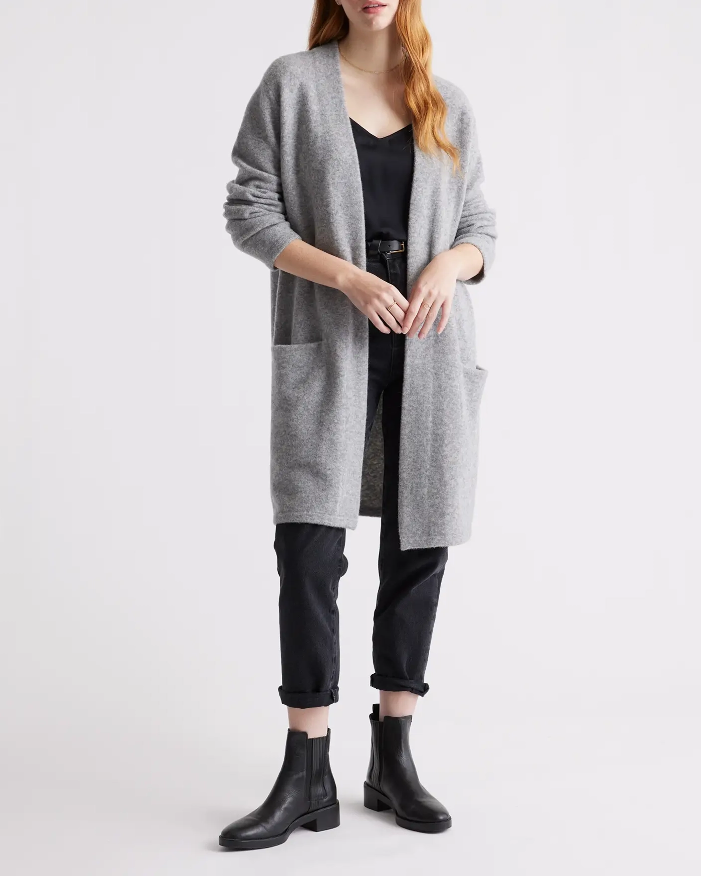 Superfine Merino Wool Sweater Coat