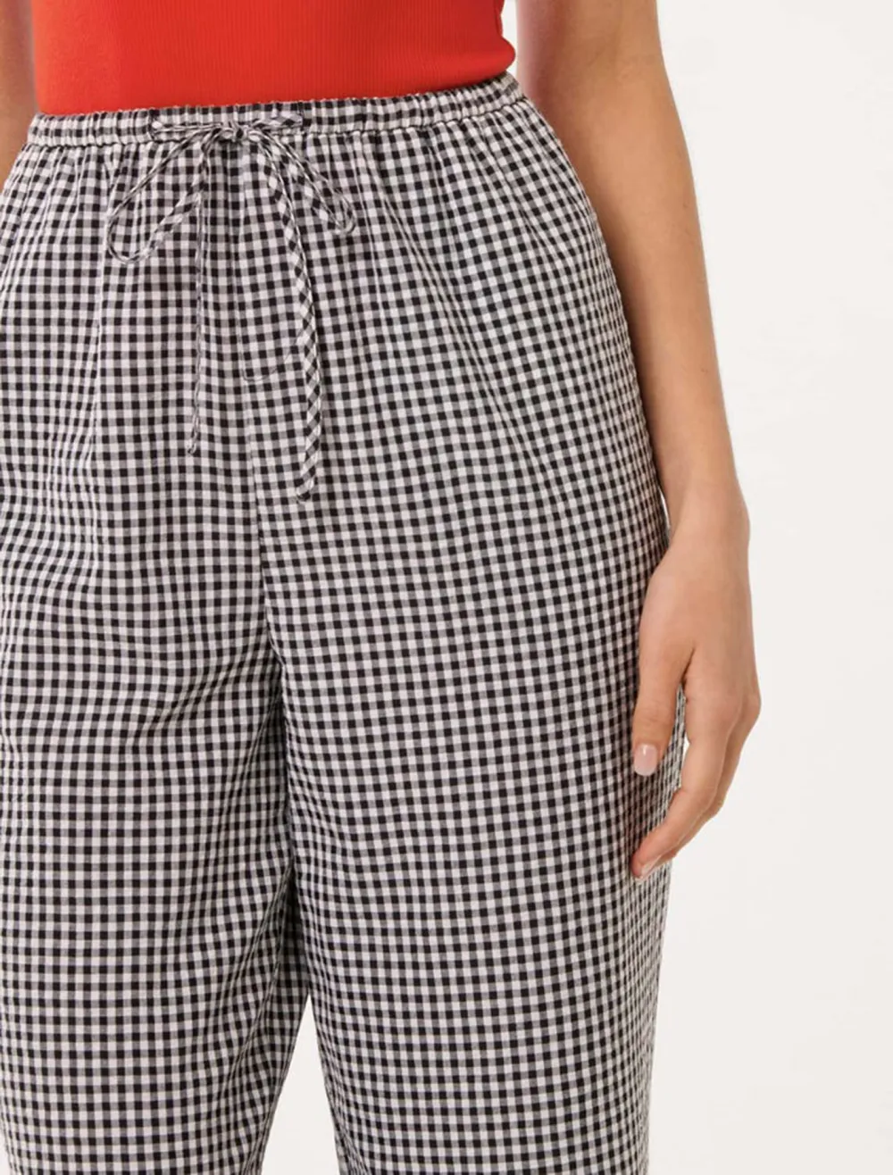 Minnie Gingham Wide Leg Pant