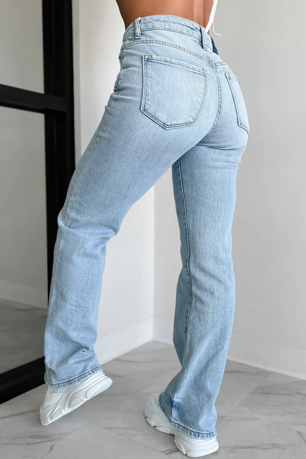 Essex High Rise 90's Flare Vervet Jeans