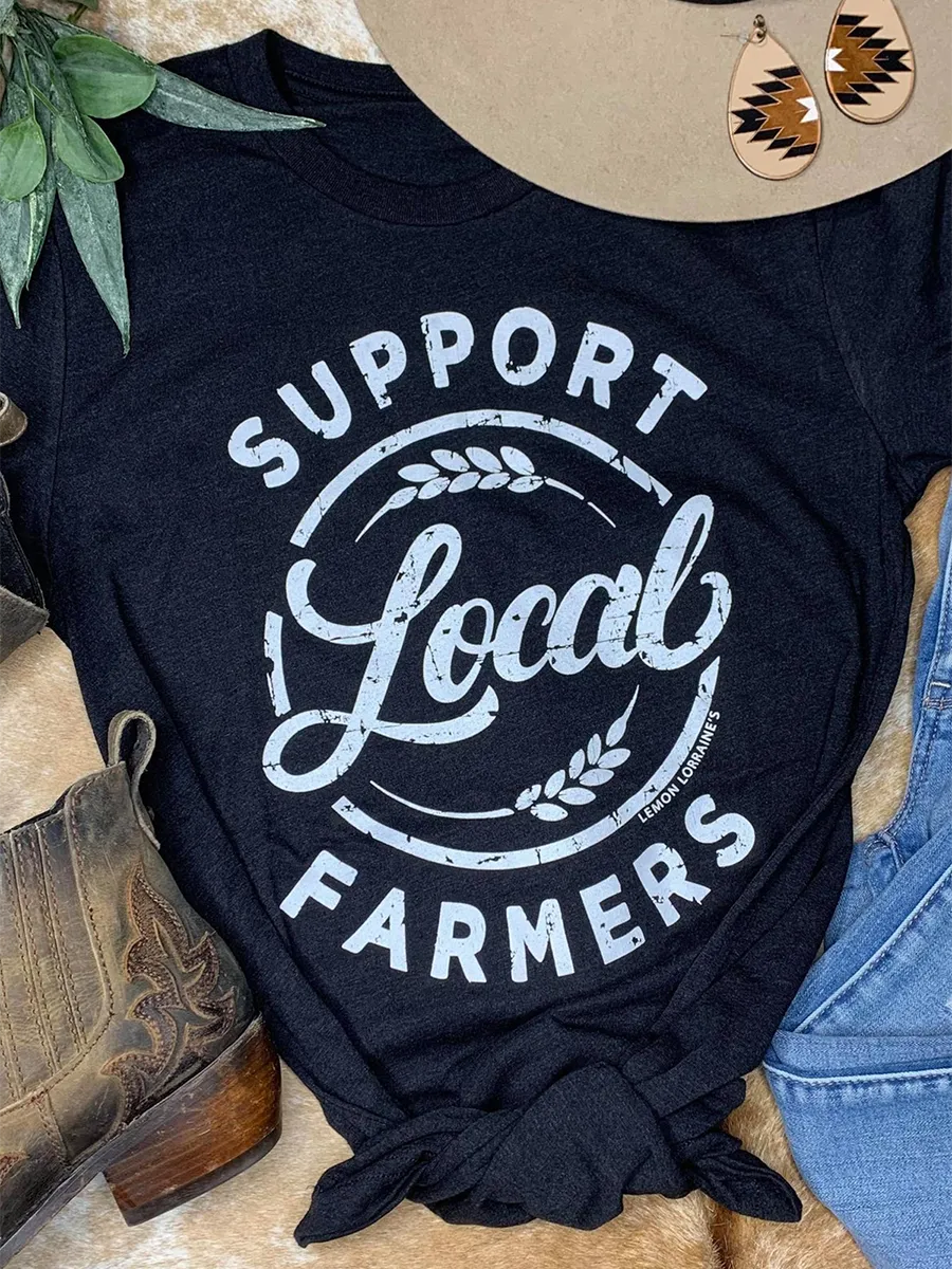 Rooted in Community: Farmer Tribute Tee | Organic Cotton Comfort