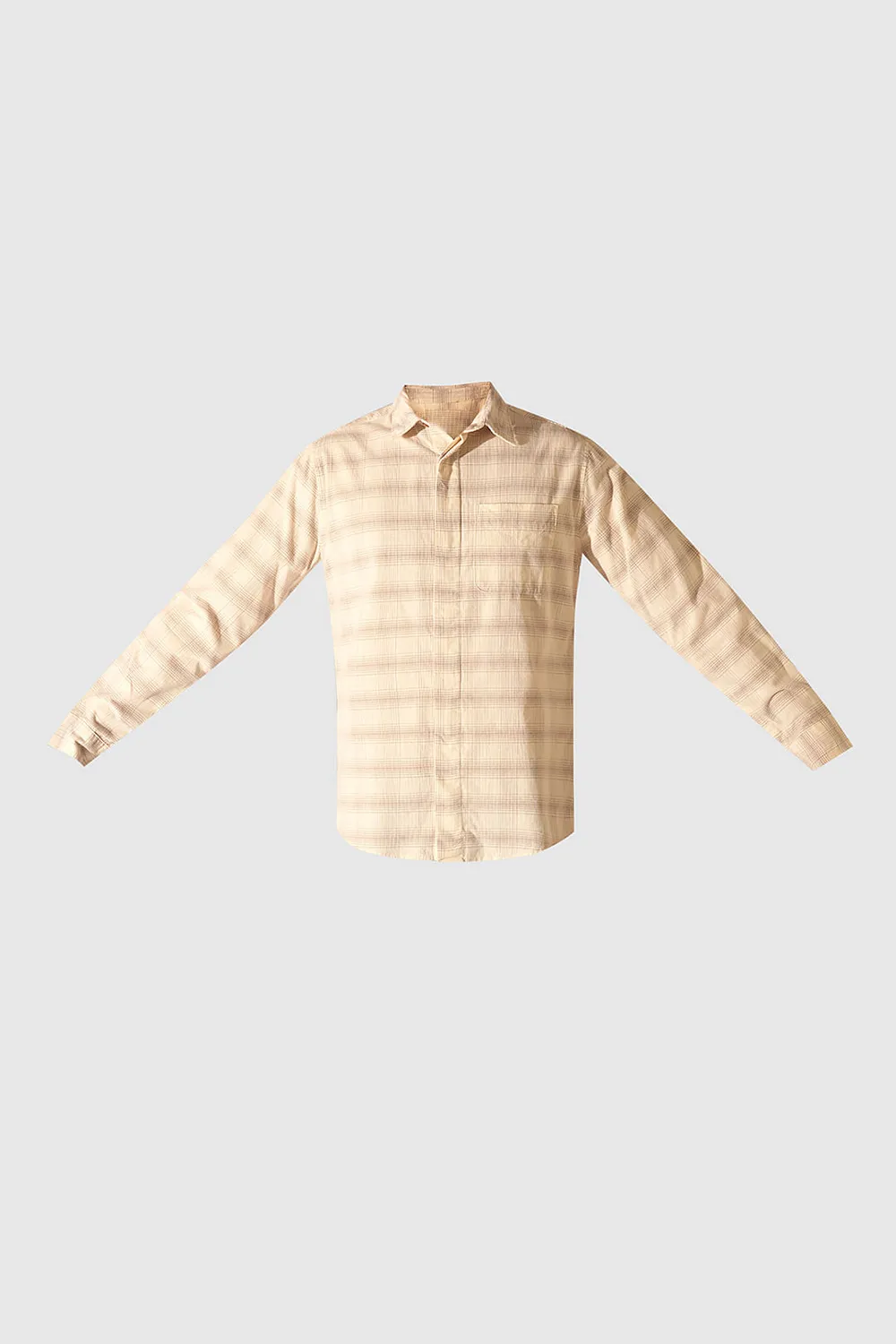 Off-White Corduroy Check Shirt