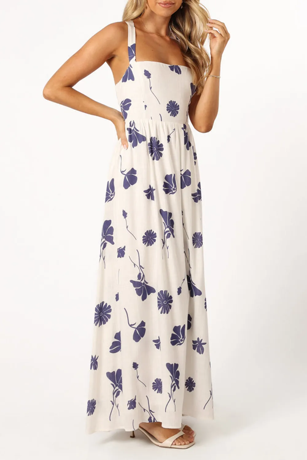 HAZEL MAXI DRESS - MULTI FLORAL