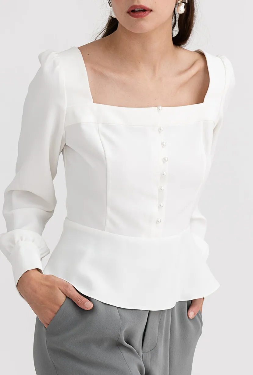 Viola Pearl Top