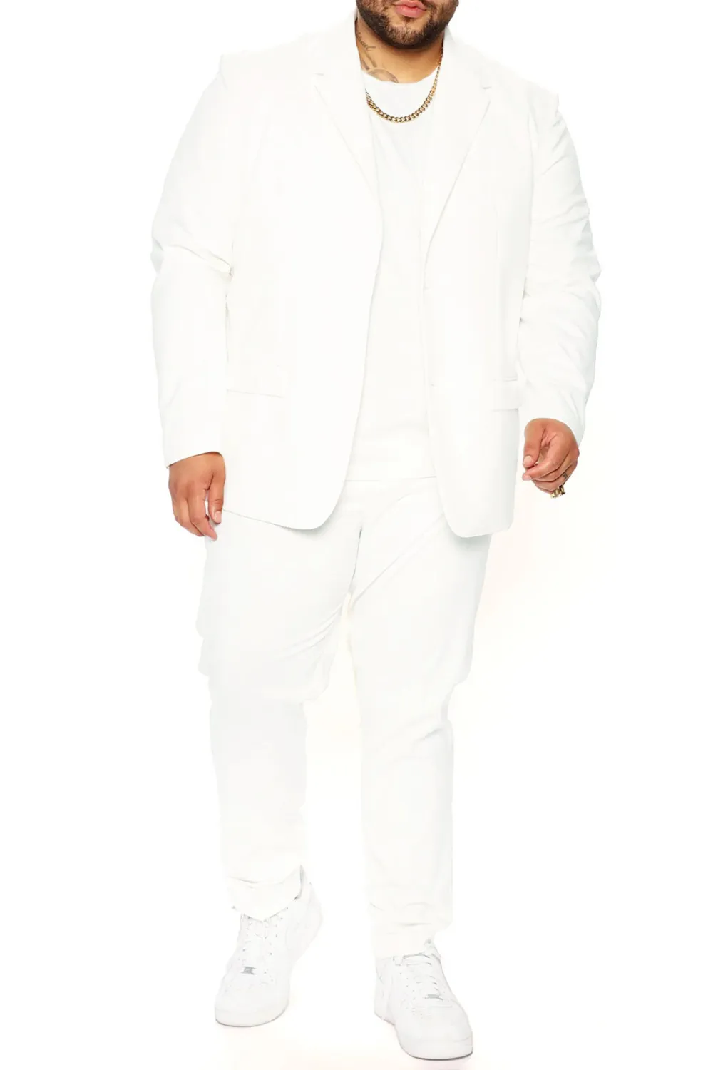 100% Polyester Lining Trouser - Off White