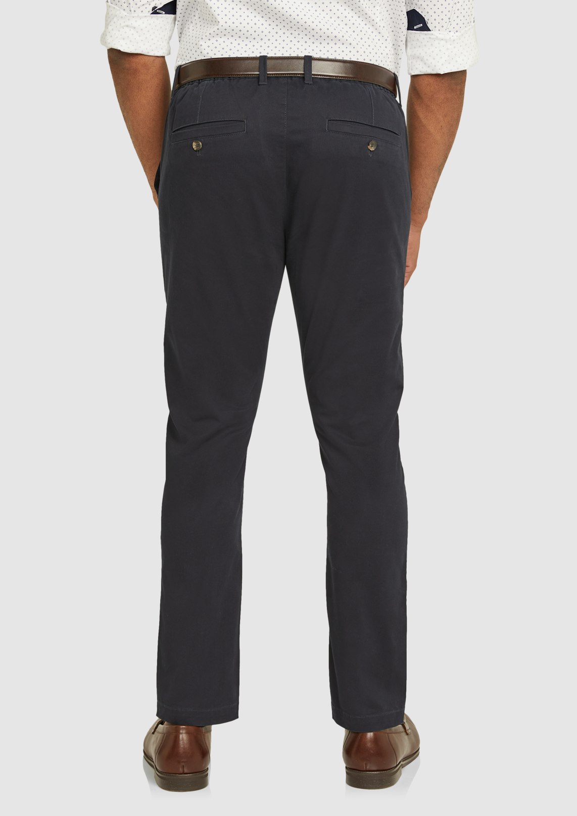 BLACK CHESTER RELAXED TAPERED CHINO