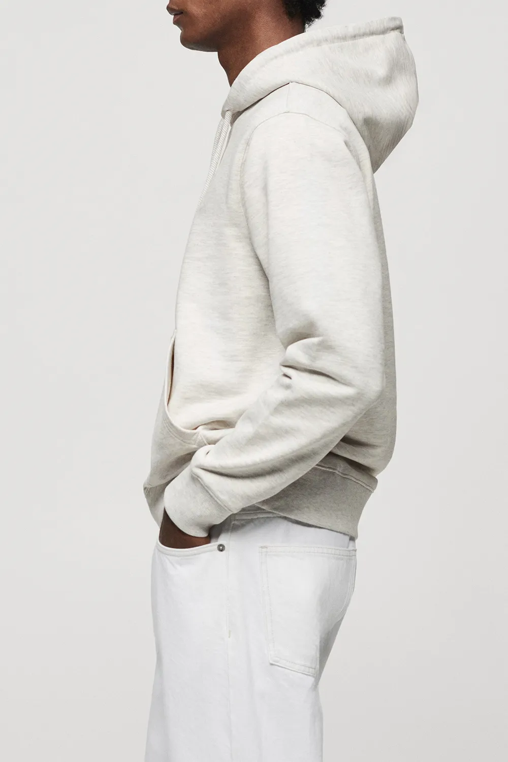 Hem With Elastic Band Sweatshirt