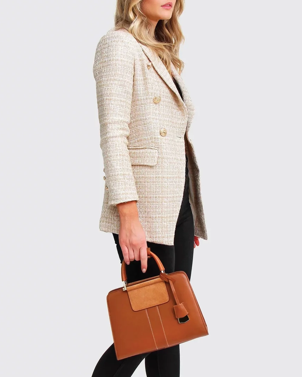 Princess Polina Tweed Blazer