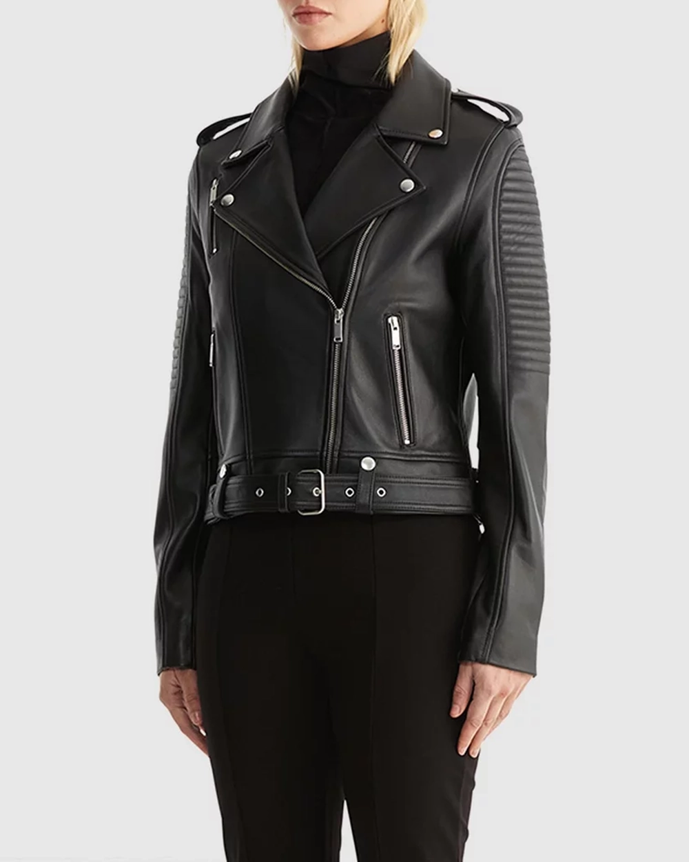 Classic Leather Biker Jacket 2.0