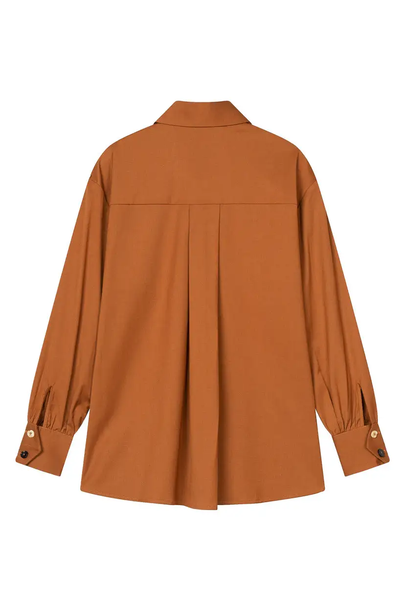 Vincent Blouse - Rust