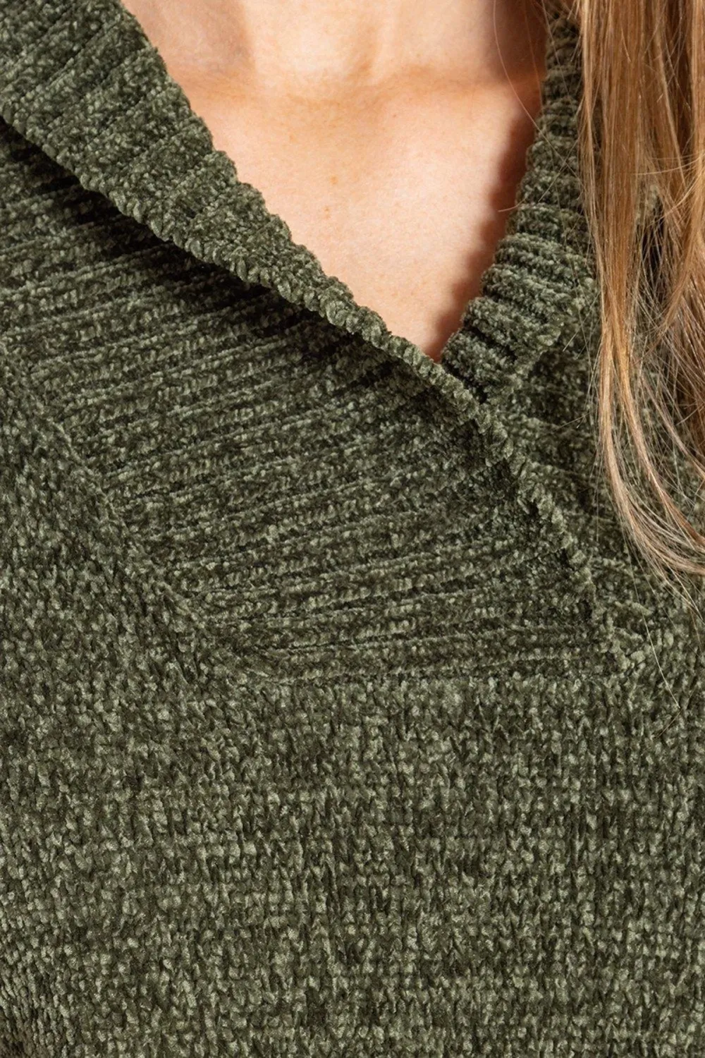 Chenille Collar Jumper