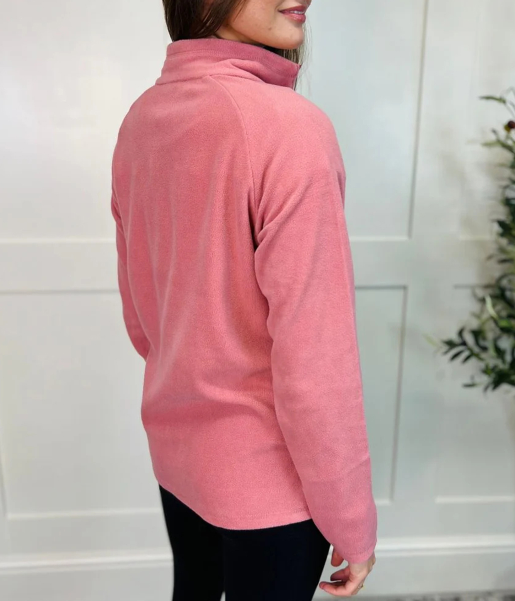 Rose Freeform Fleece