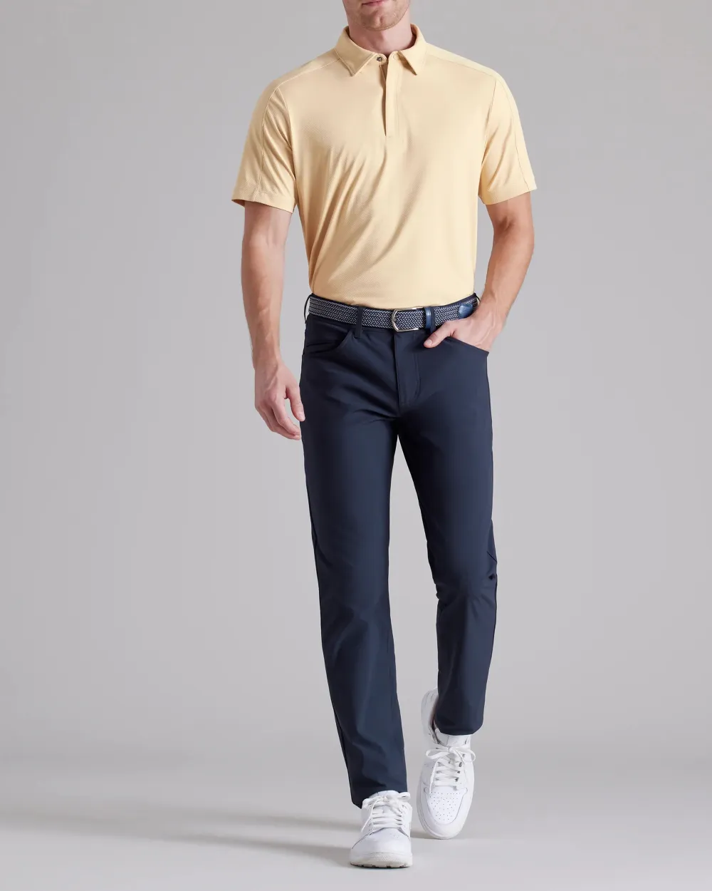 Men's Solid Polo Shirt