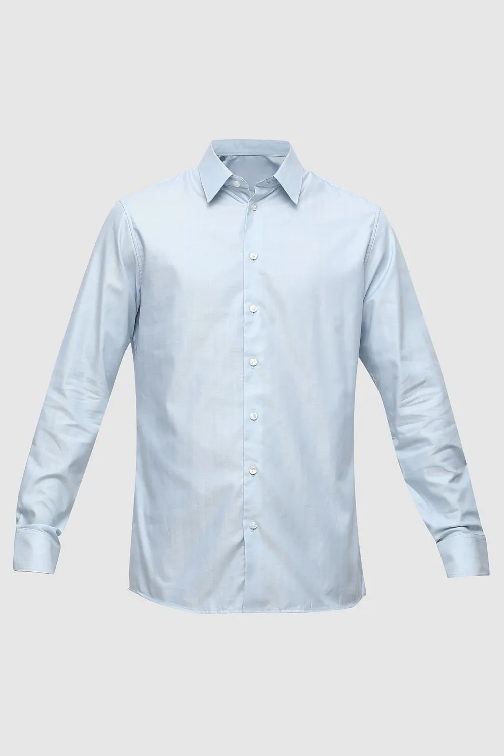 White Formal Full Sleeves Shirt