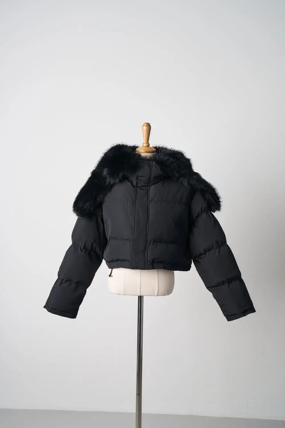 Evie Faux Fur Trim Puffer Jacket