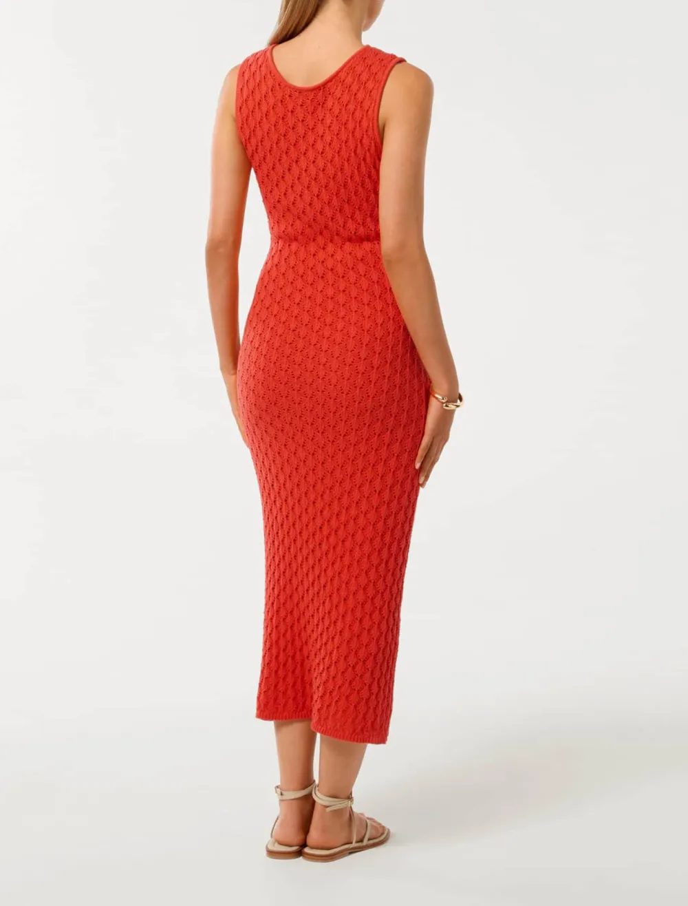 Eloise Crochet Knit Maxi Dress