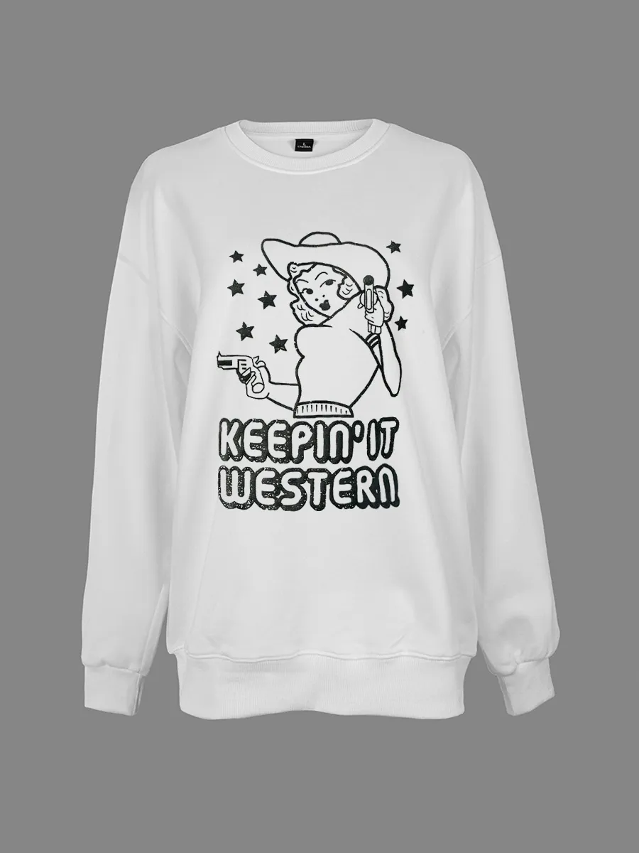 Keepin' It Western Sweatshirt