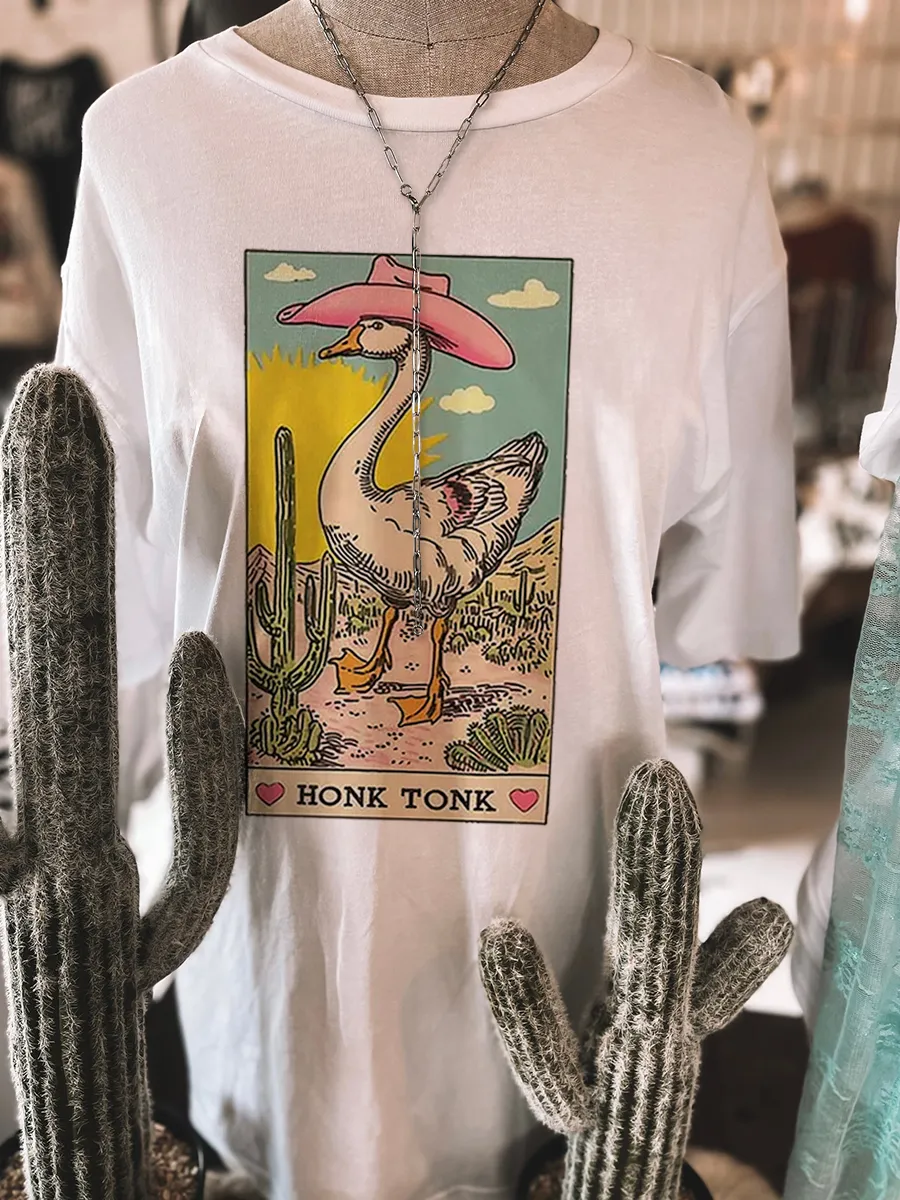 Vintage Honk Tonk Goose T-shirt