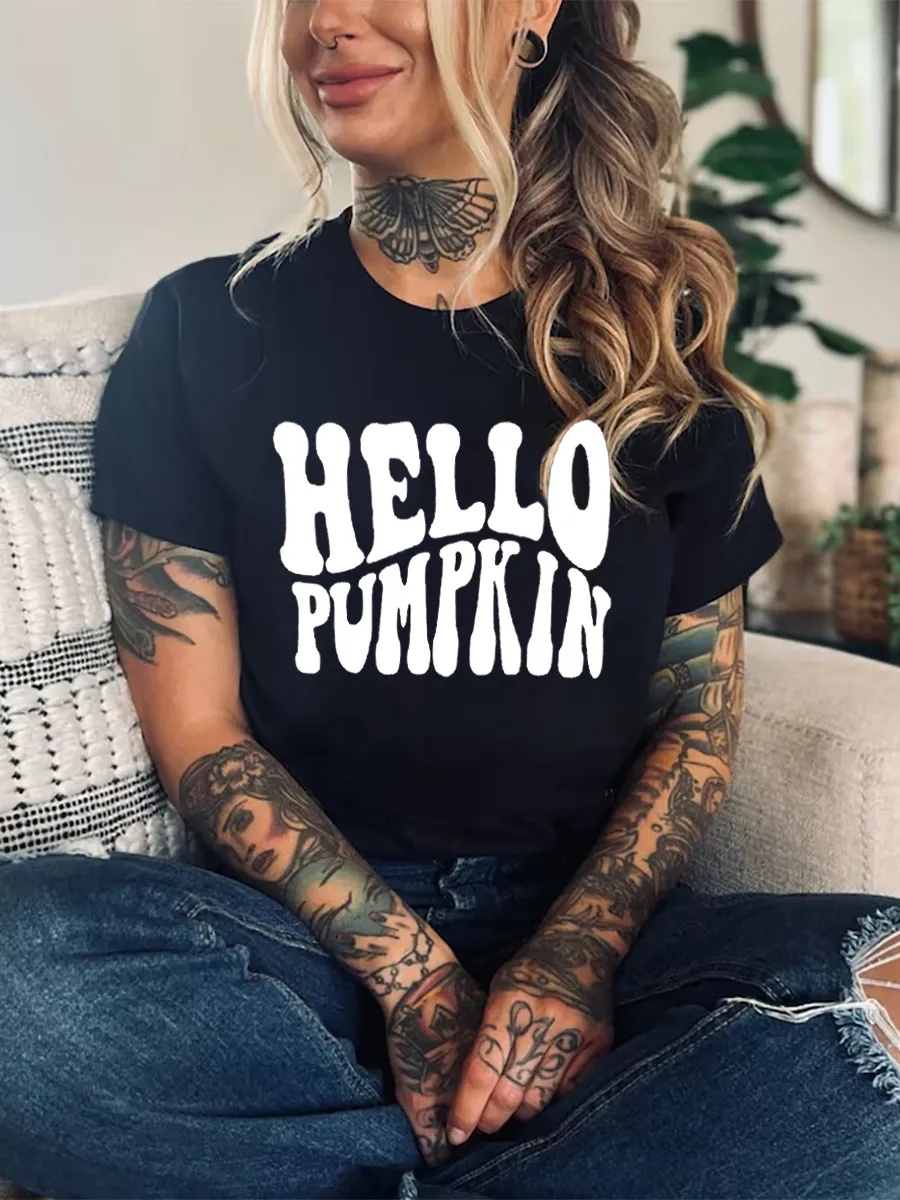 hello pumpkin T-shirt