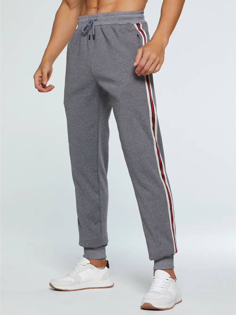 Teddy Lined Side Stripe Joggers