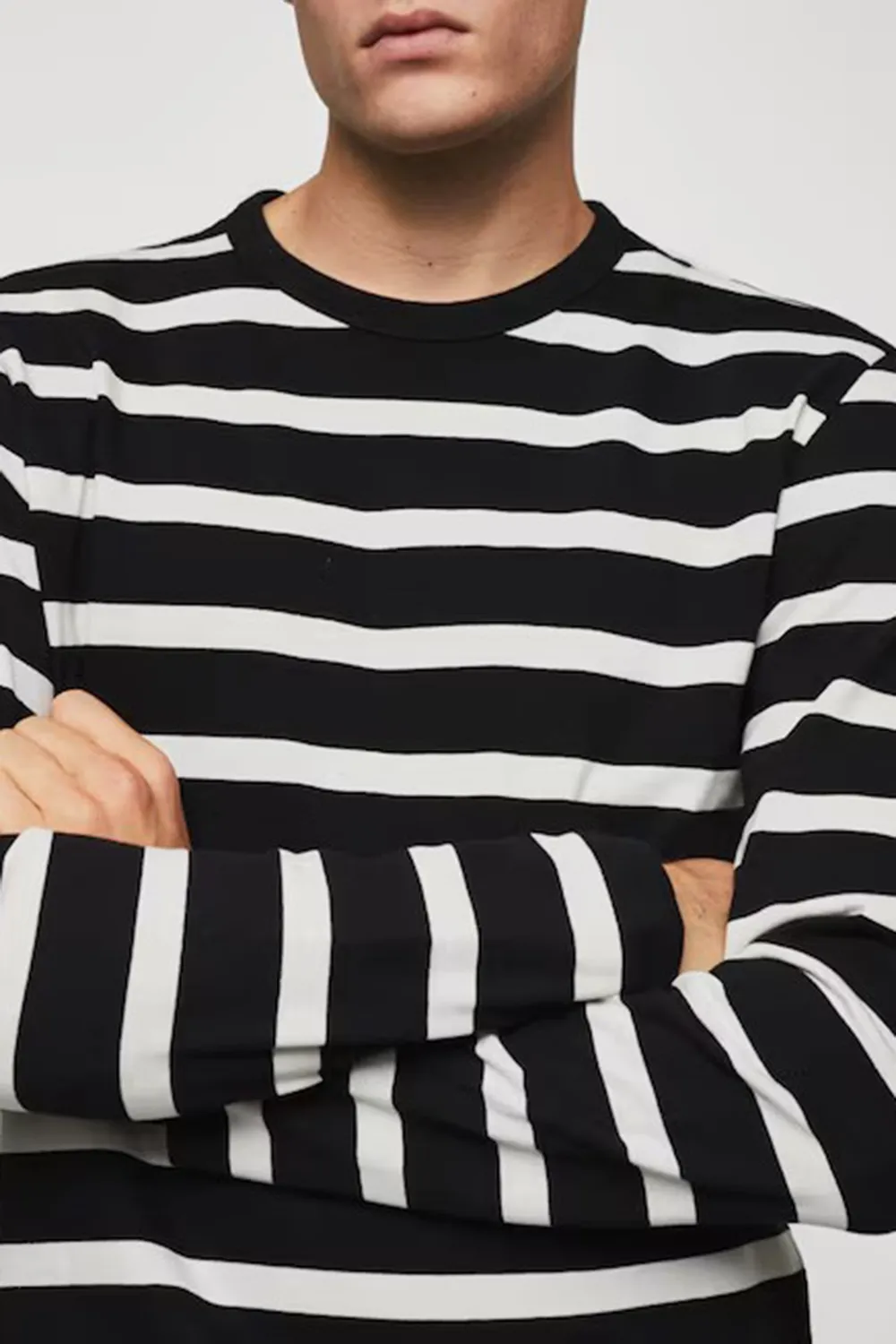 Regular Striped Long Sleeves T-Shirt