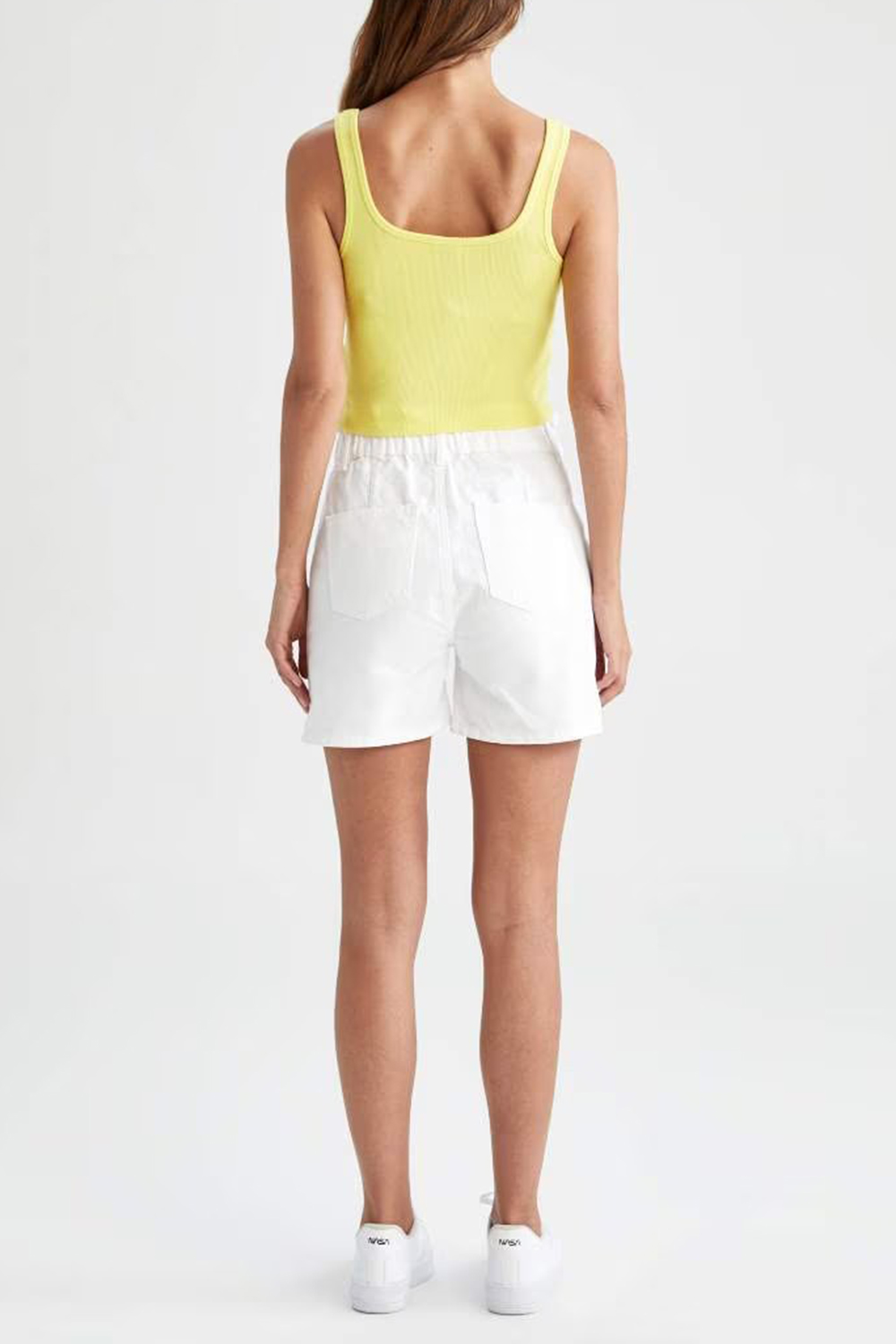 Paperbag Fit High Waisted Mini Short