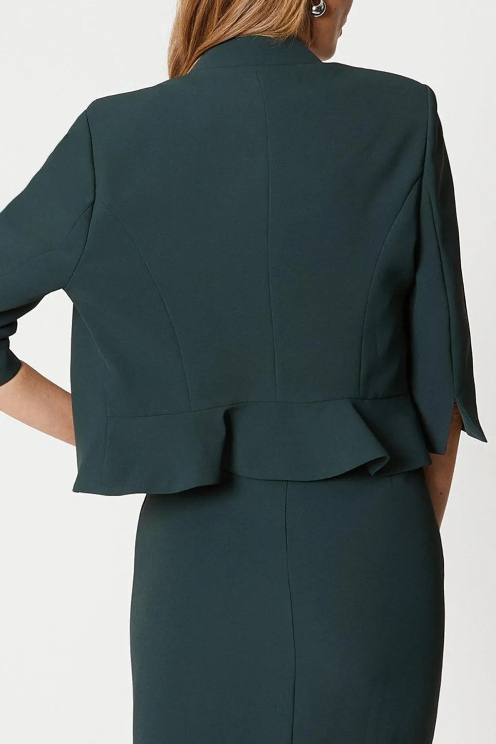 3/4 Sleeve Structured Jacket