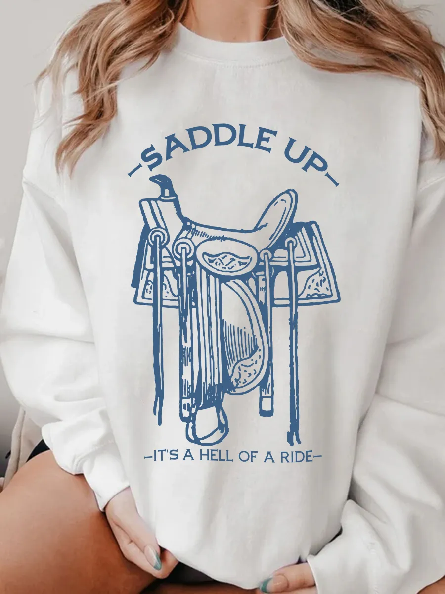 SADDLE UP sweatshirt