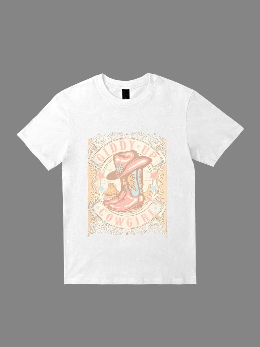 giddy up gowgirl tee