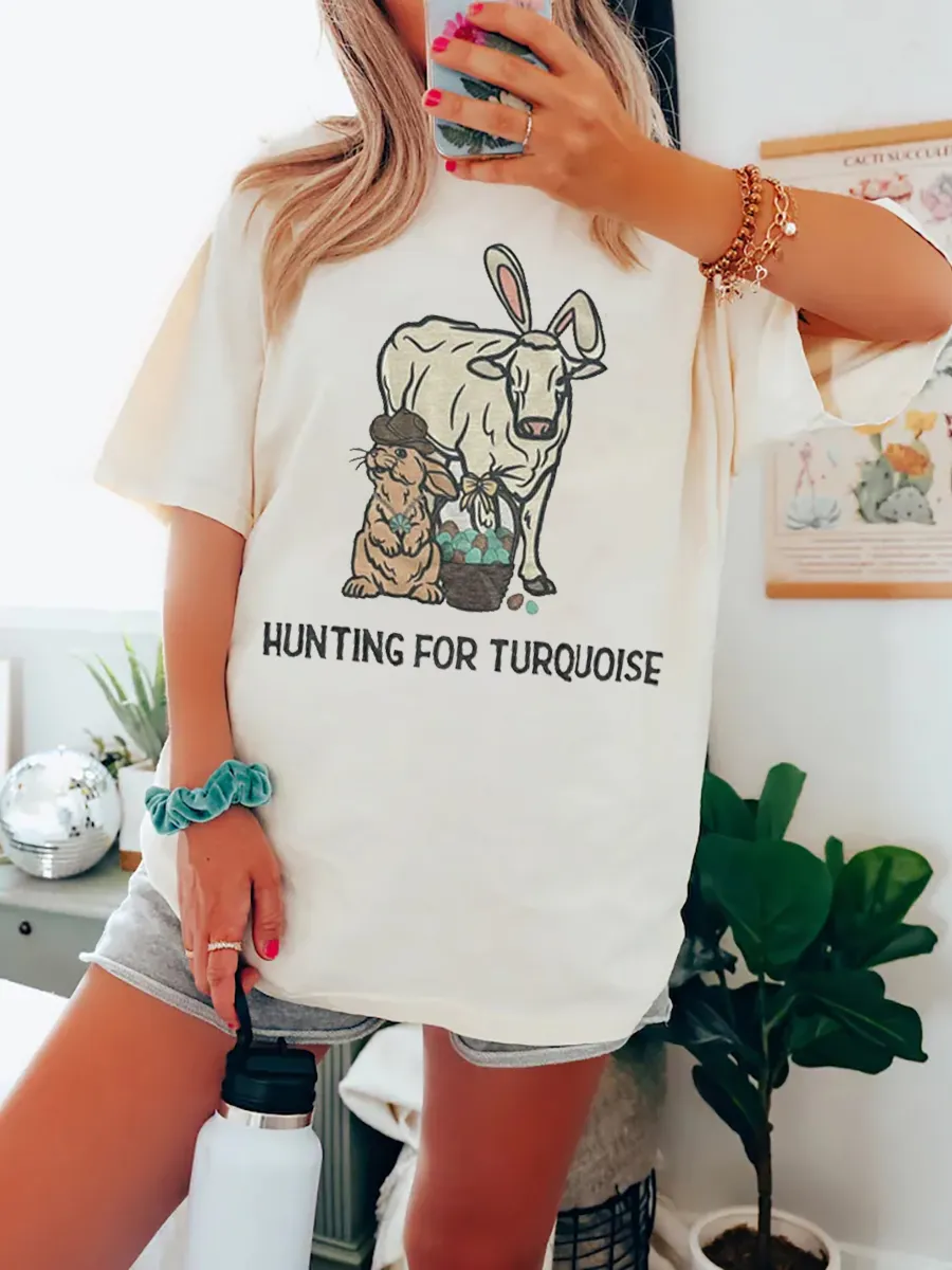 Hunting For Turquoise T-shirt