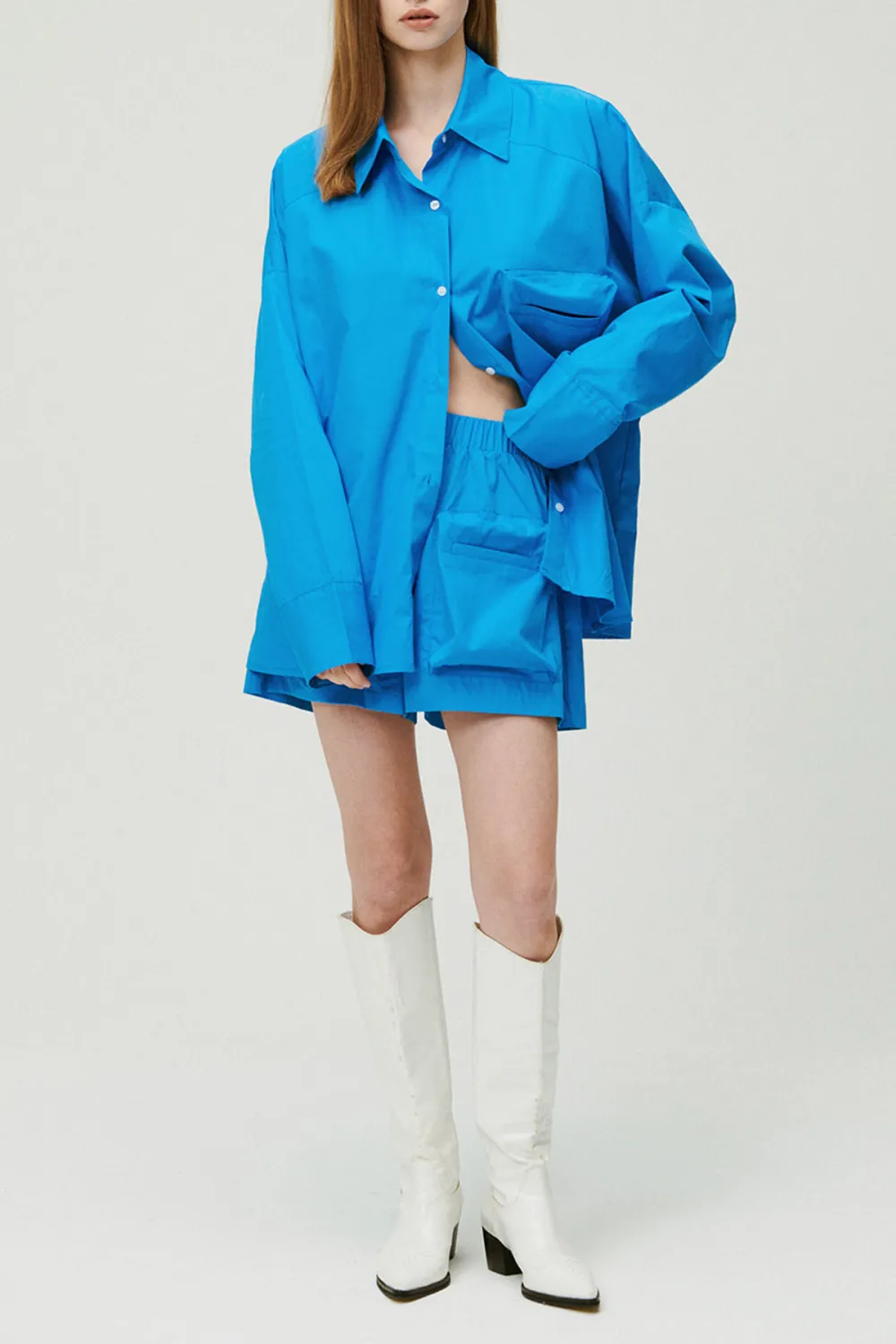 Tyra Oversized Utility Shirt